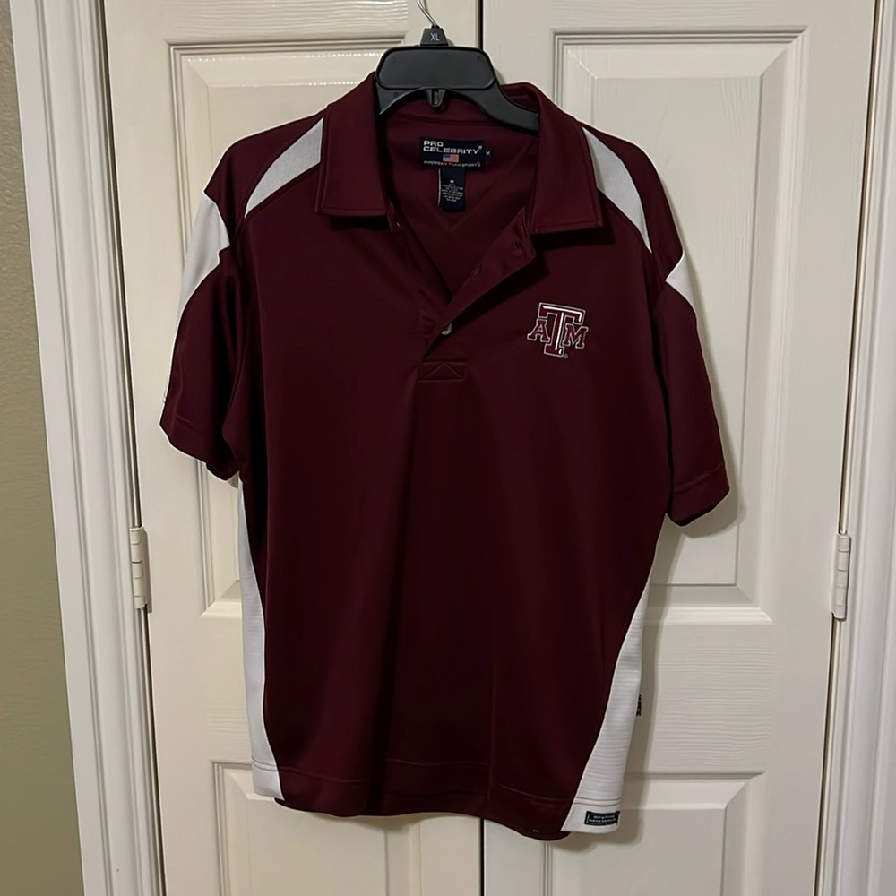 Texas A&M Aggies polo men’s size medium